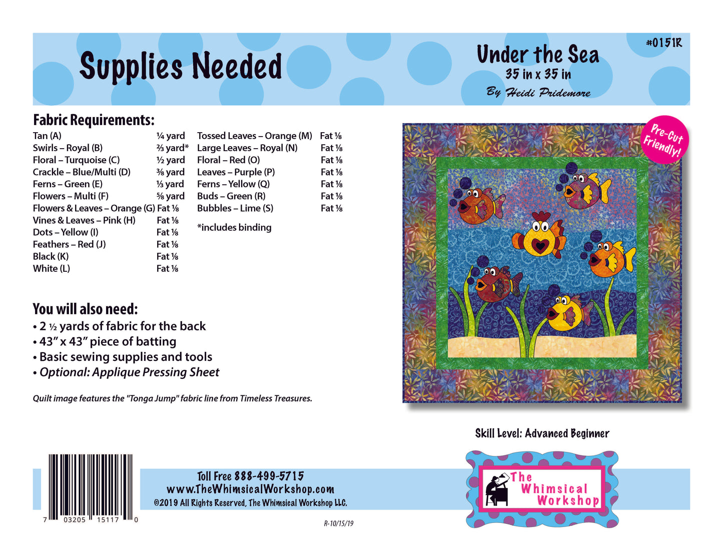 Under the Sea - Pattern