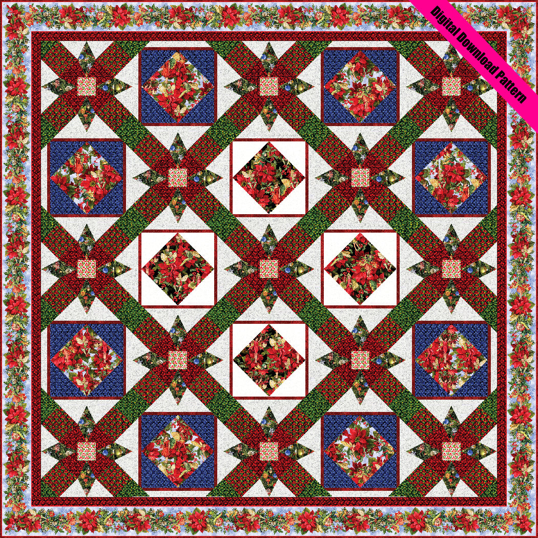 Wish Upon a Winter Star Quilt Pattern