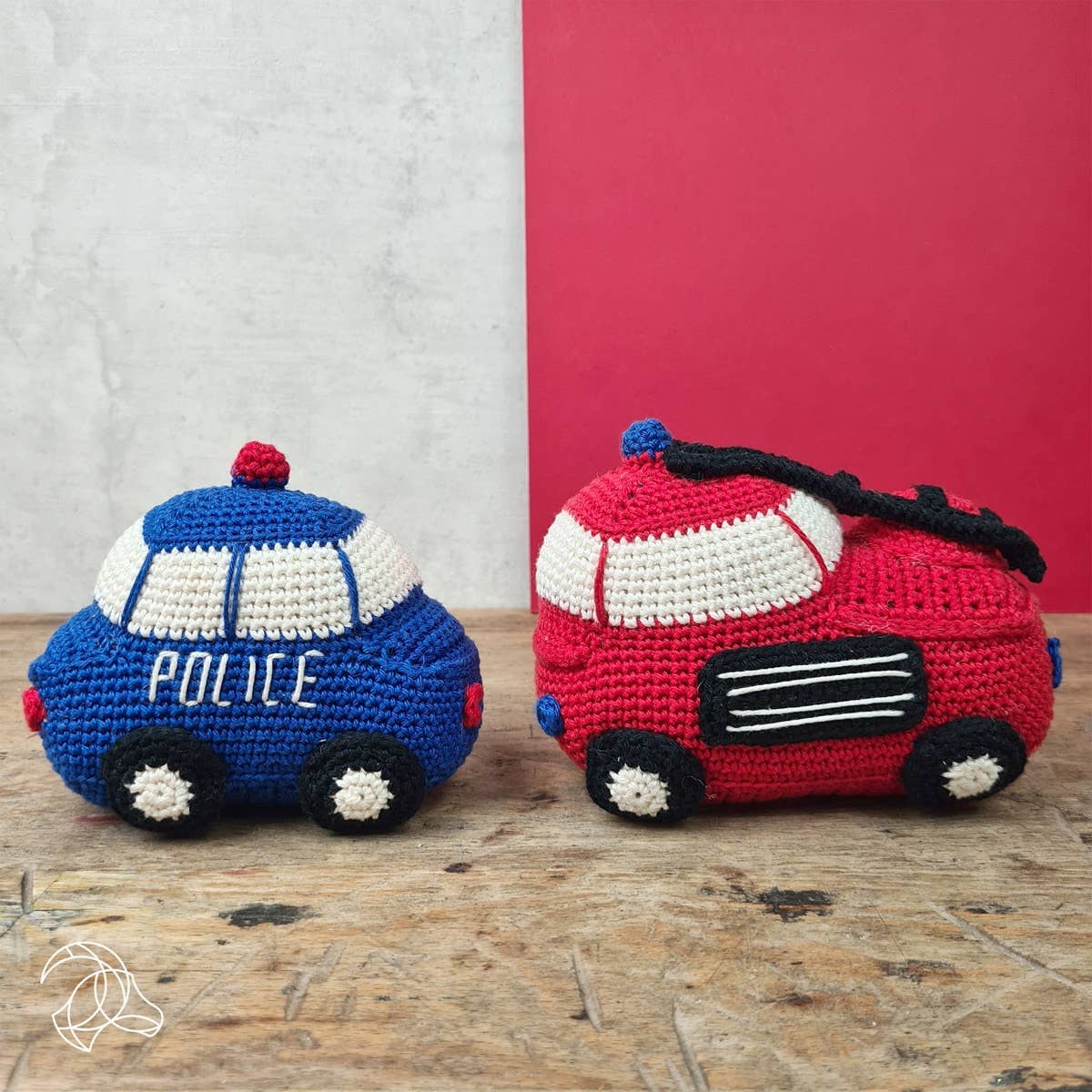 DIY Crochet Kit - Police Car