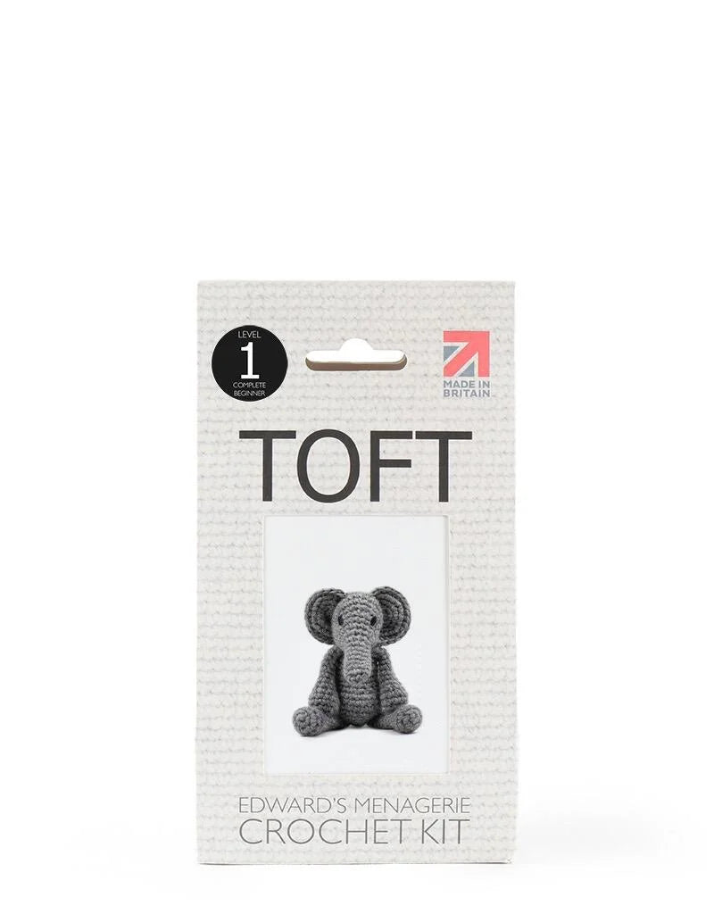 Mini Bridget the Elephant - Crochet Kit
