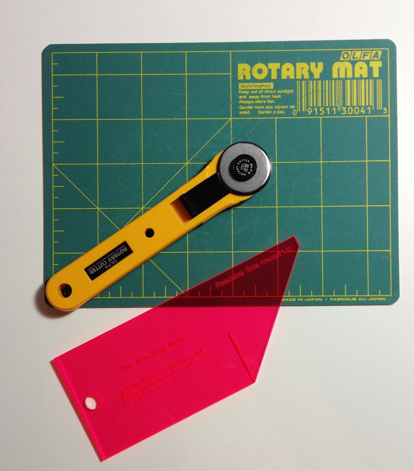 Binding Tool for 2-1/2" Binding with Binding by Machine Instructions