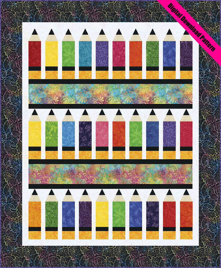 Pencil Box - Digital Download Pattern