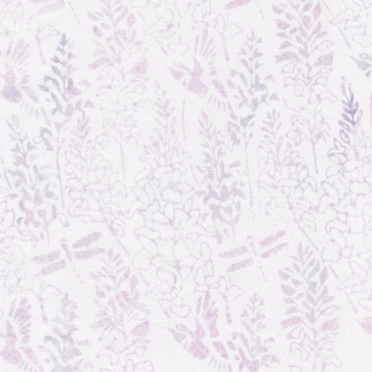 Packed Sprigs Ice Batik Fabric | Island Batik