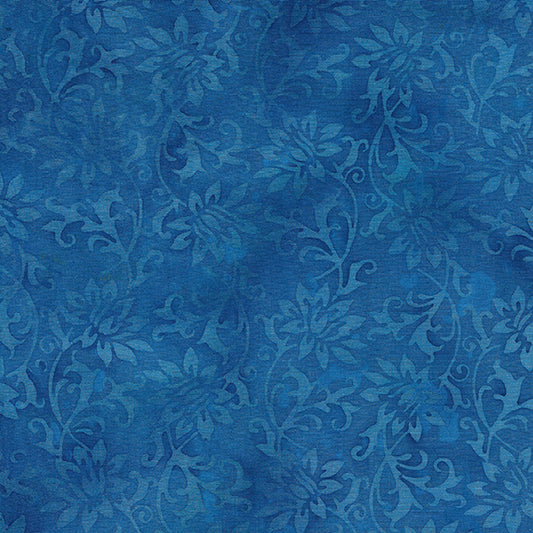Royal Crown - Floral - Bright Blue