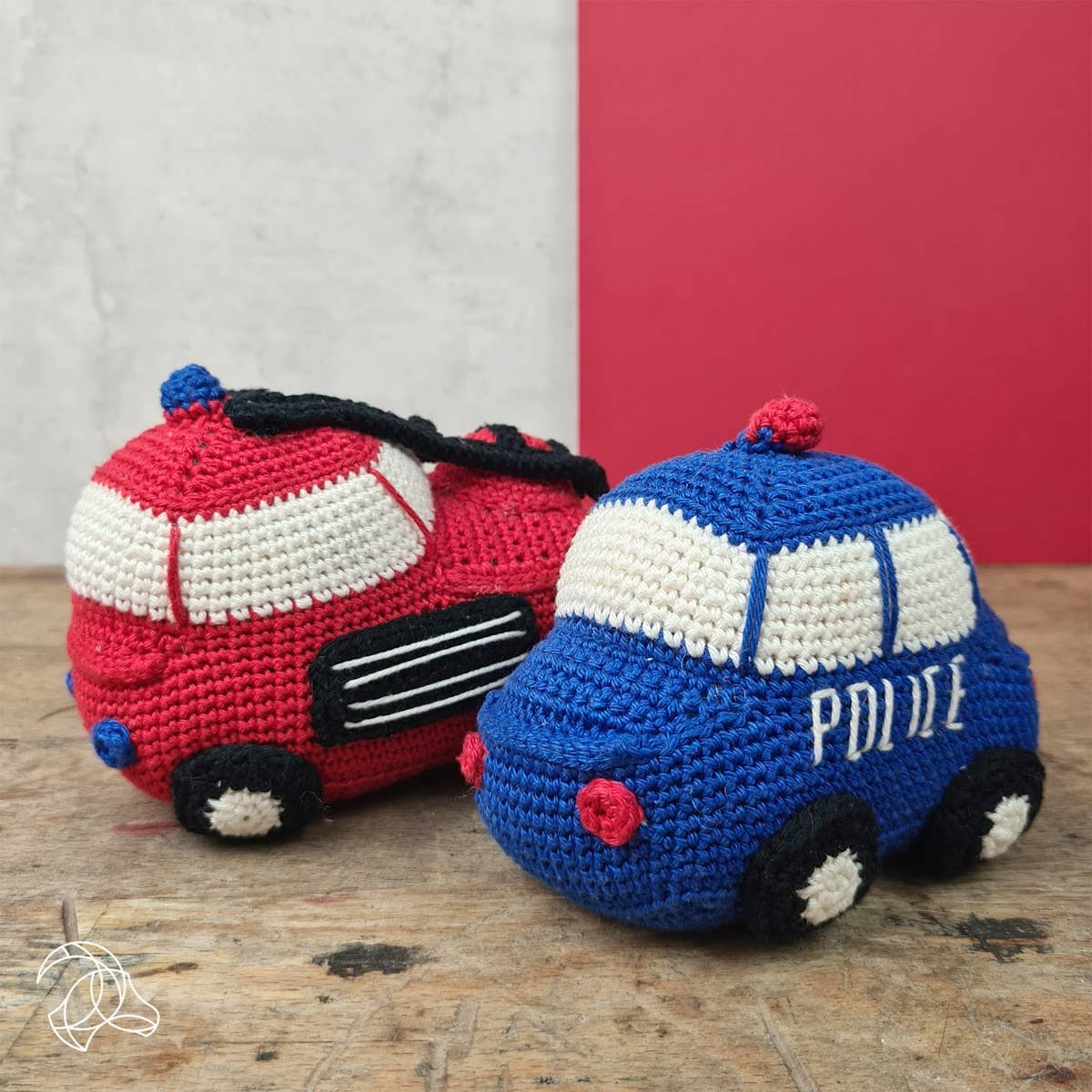 DIY Crochet Kit - Police Car