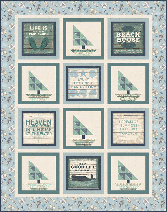 Beachcomber quilt pattern
