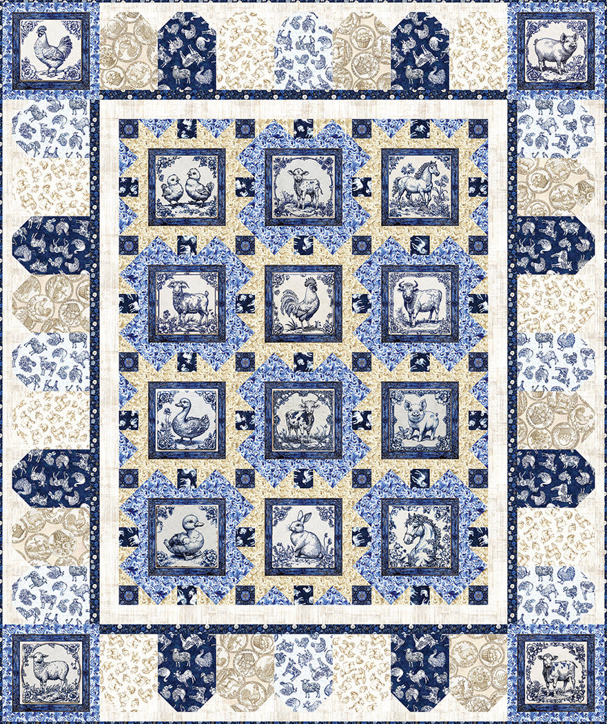 Bluebell Farms Quilt Pattern