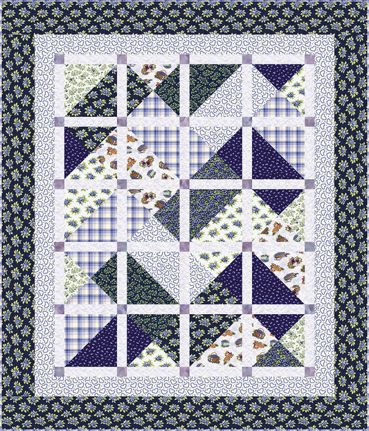 Blueberry Fields Quilt Pattern