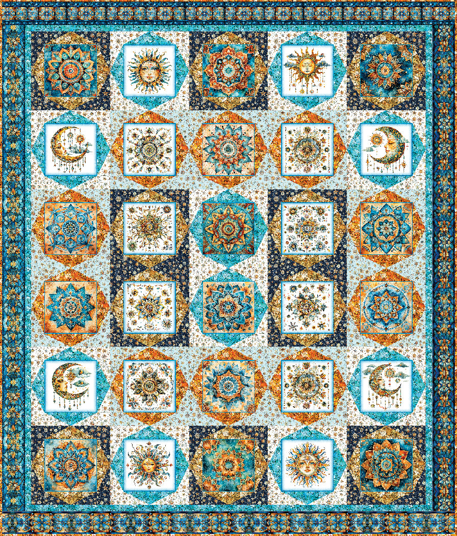 Boho Sunshine Quilt Pattern