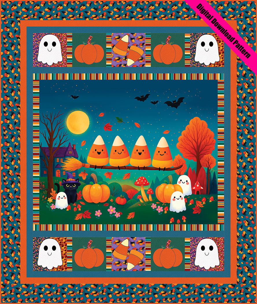 Boo Crew and Candy Too Quilt Pattern