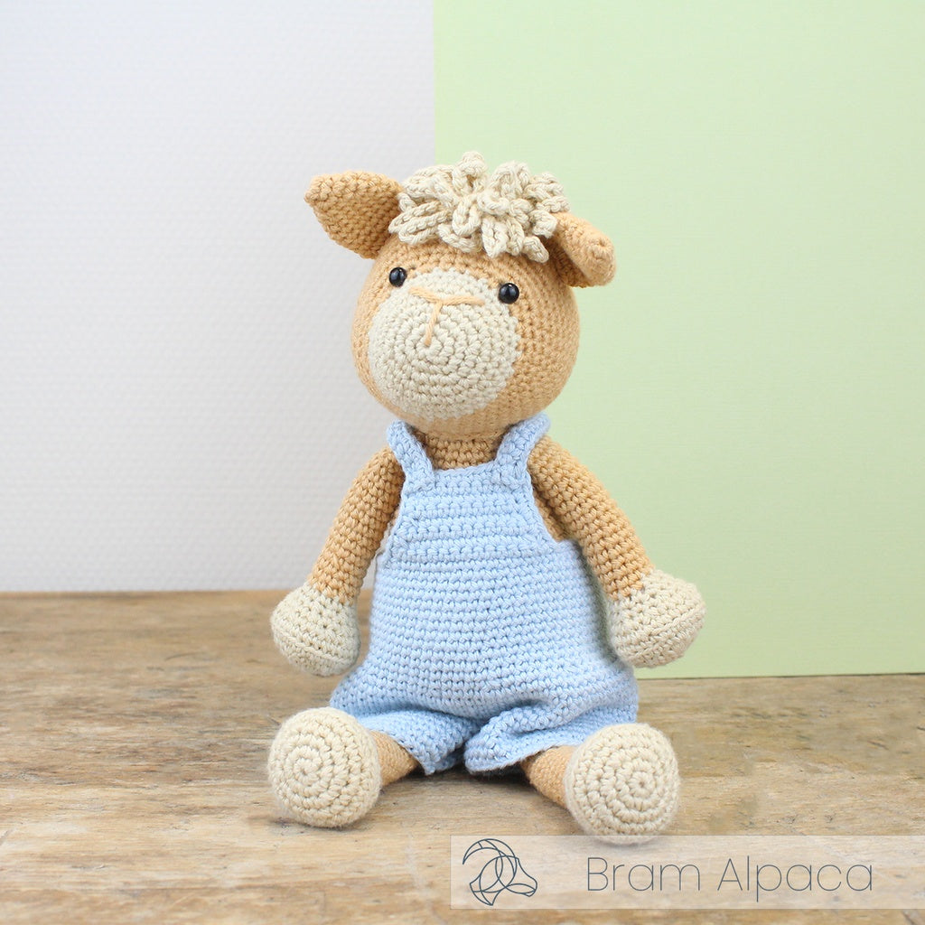DIY Crochet Kit - Bram Alpaca