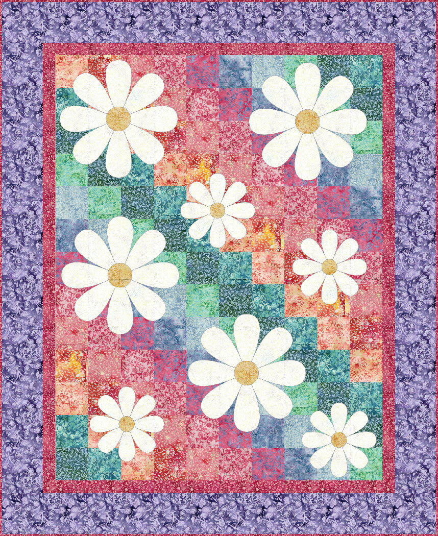 Burst of Daisies Quilt Pattern
