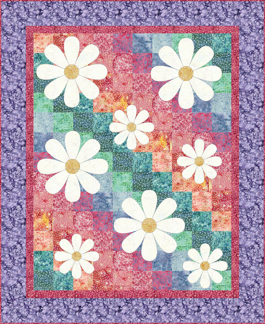 Burst of Daisies Quilt Pattern