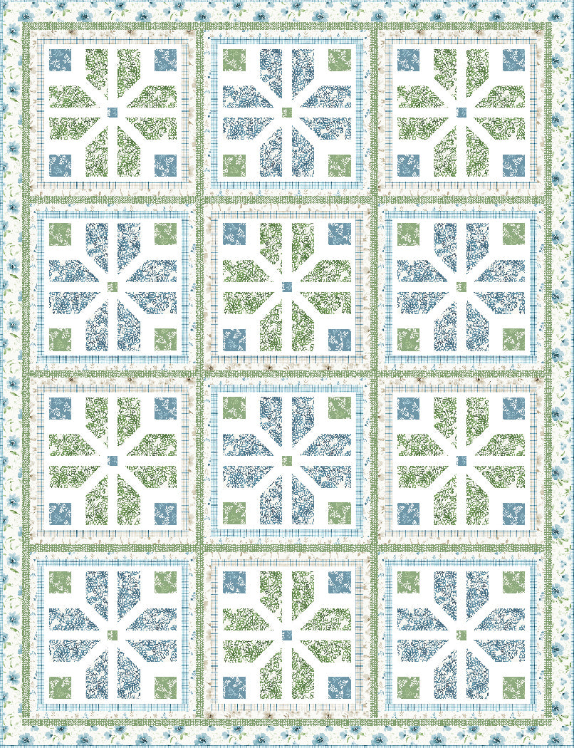 Calming Moments Quilt Pattern by Heidi Pridemore | 58