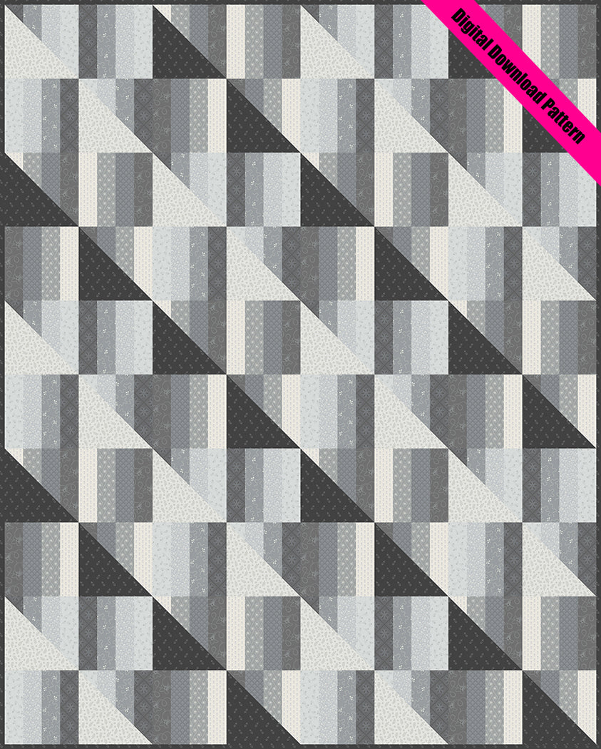 Cascade Quilt Pattern