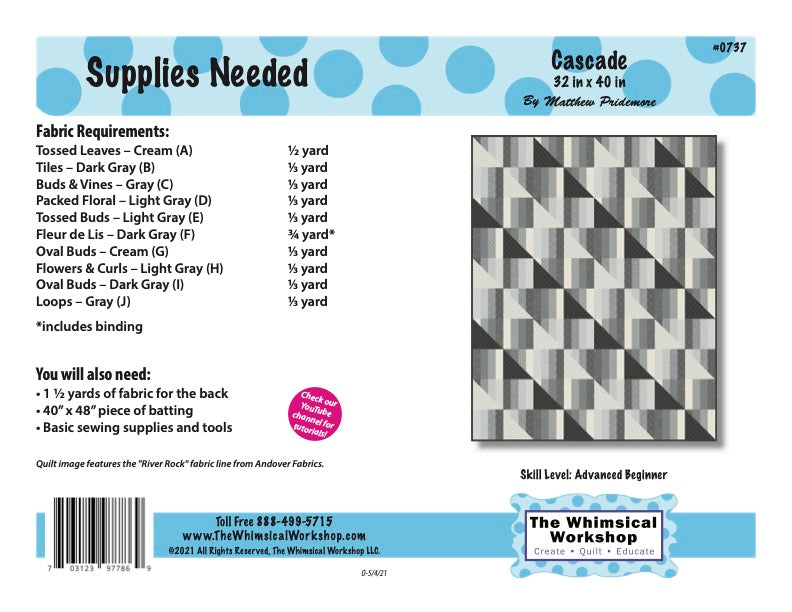 Cascade Quilt Pattern