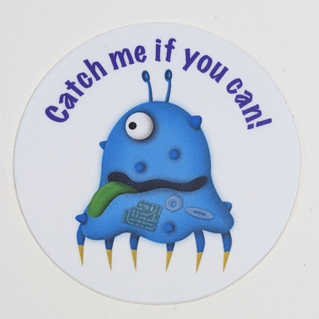 Catch Me if You Can Sticker – The Whimsical Workshop LLC