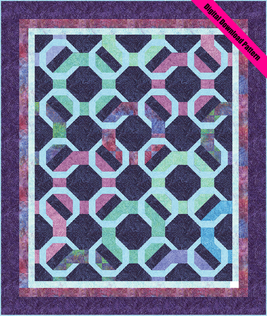Chain Reaction III Quilt Pattern