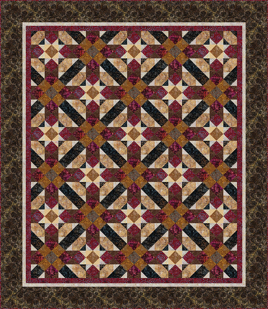 Chocolate Covered Cherries Quilt Pattern