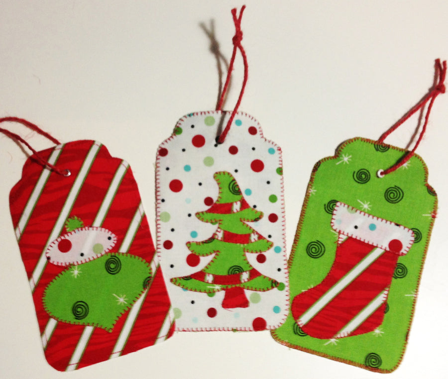 Christmas Gift Tags Quilt Pattern
