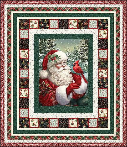 Classic Santa Quilt Pattern