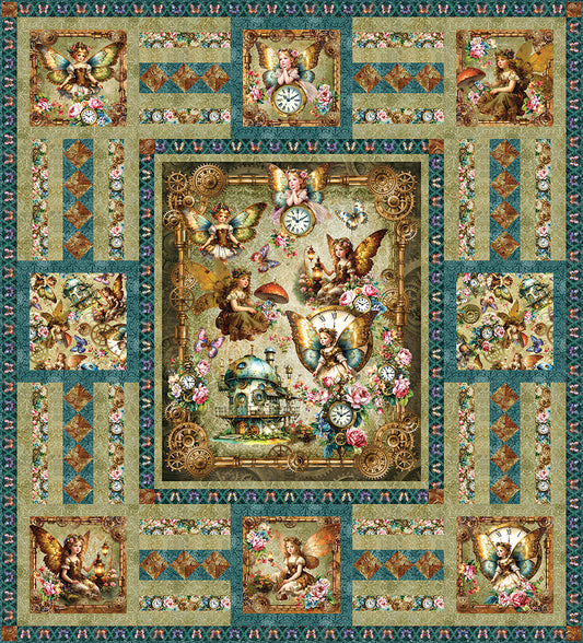 Clockwork Fairies Quilt Pattern