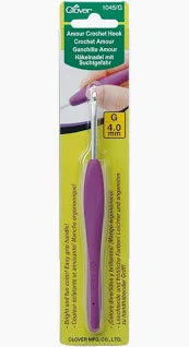 Clover Amour Crochet Hook - Size G