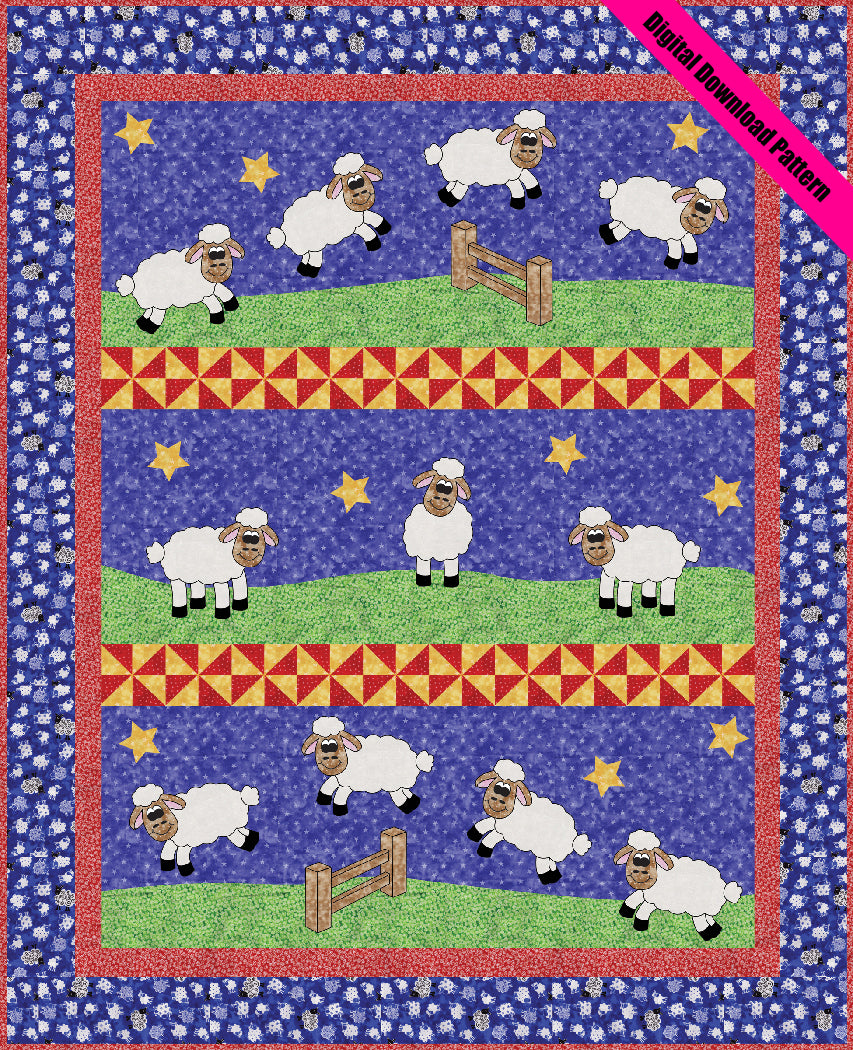 Counting Sheep Quilt Pattern