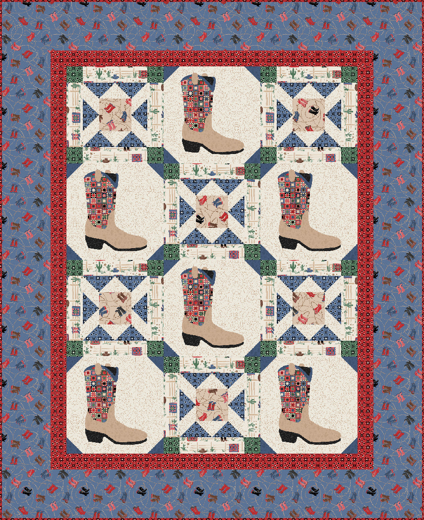 Cowgirls Rule Quilt Pattern