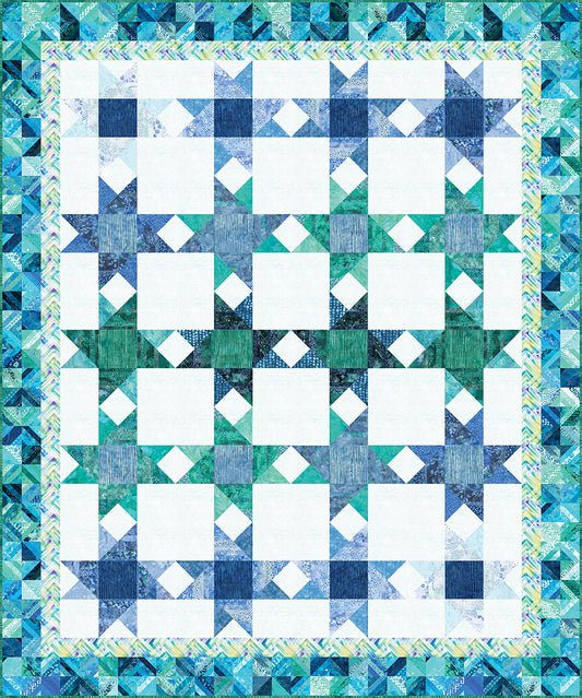 Crashing Waves Quilt Pattern
