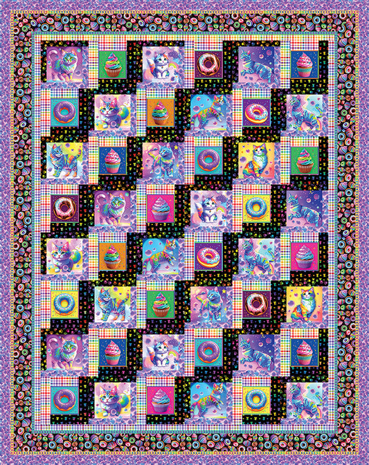 Cupcakes & Kitties Quilt Pattern