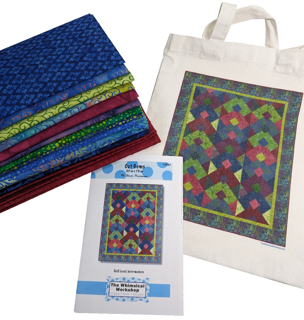 Cut Gems - Pattern | Fabric Kit