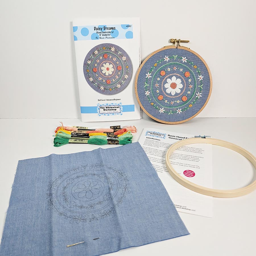 Daisy Dream Hand Embroidery Kit