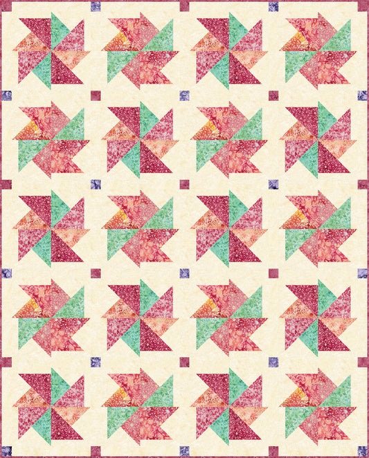 Daisy Pinwheels Quilt Pattern