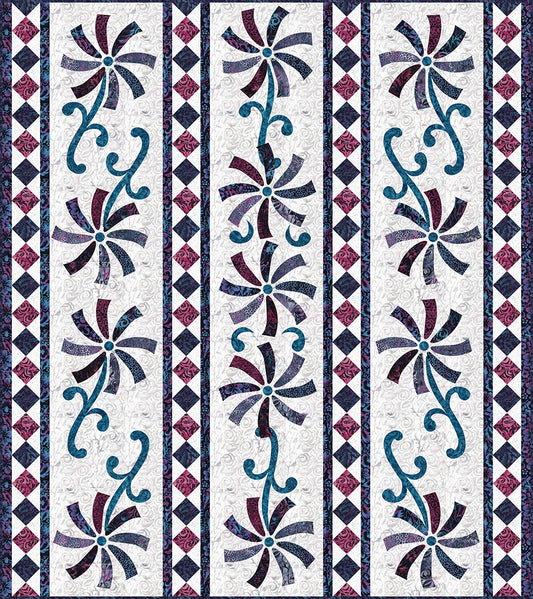 Dandelions at Dusk Quilt Pattern