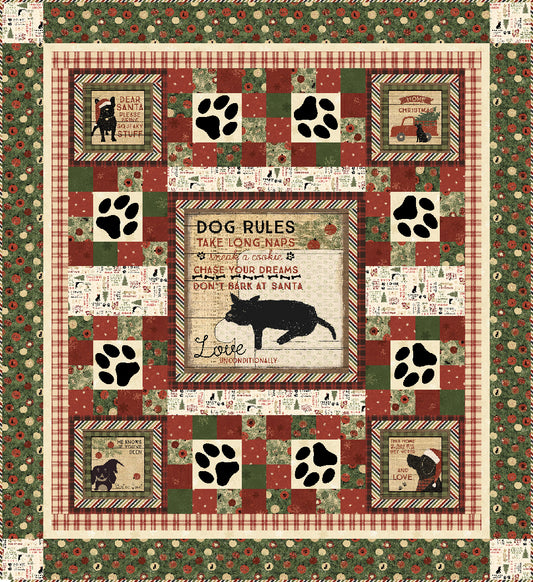 Deck the Paws Quilt Pattern