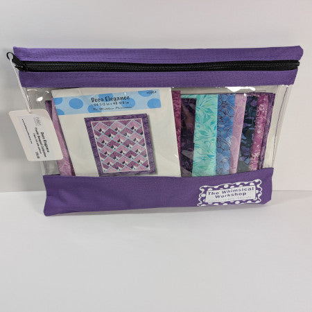 Deco Elegance Pieced Quilt Pattern | Fabric Kit
