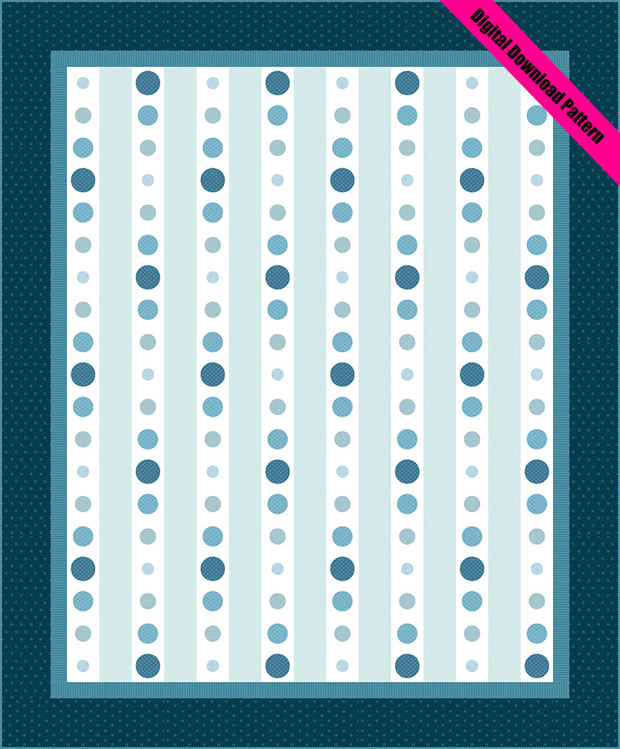 Dot Matrix Quilt Pattern