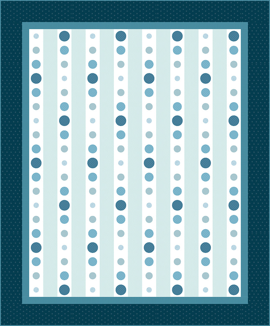 Dot Matrix Quilt Pattern
