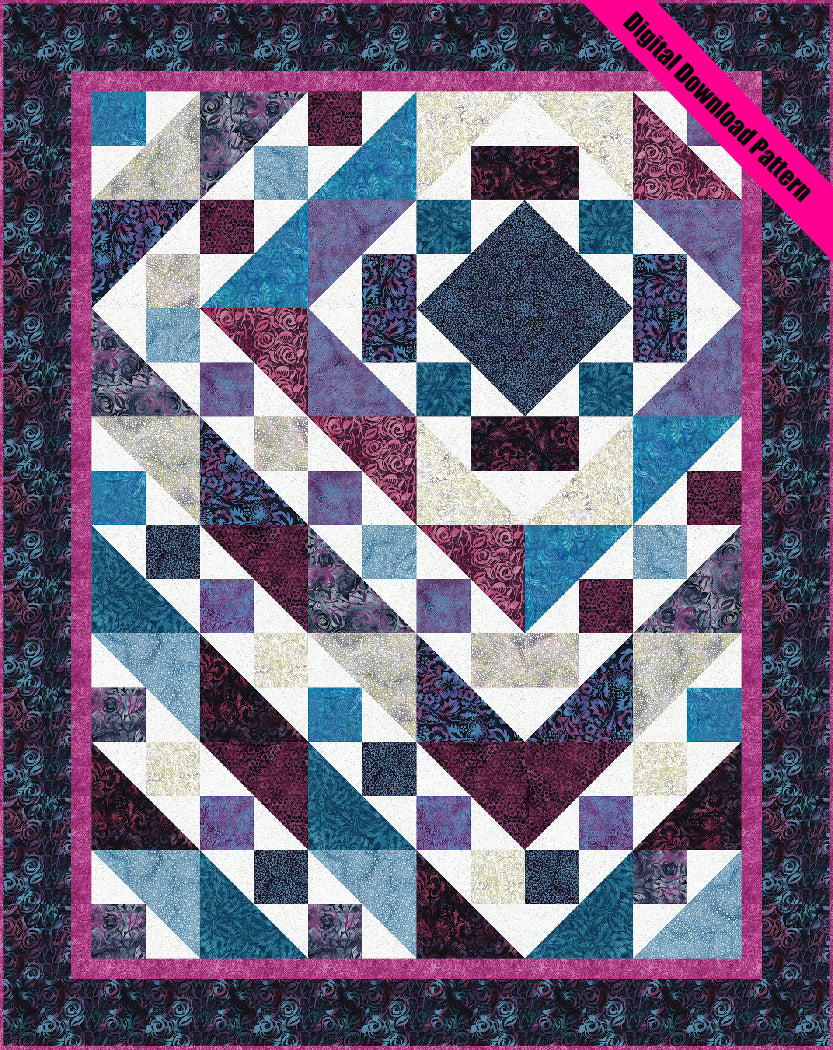 Down the Rabbit Hole Quilt Pattern