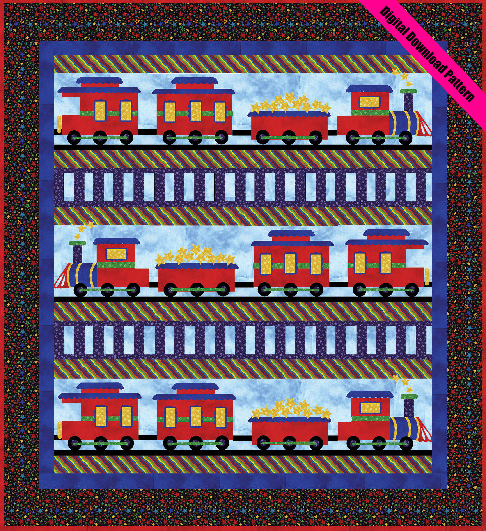 Dream Express Quilt Pattern