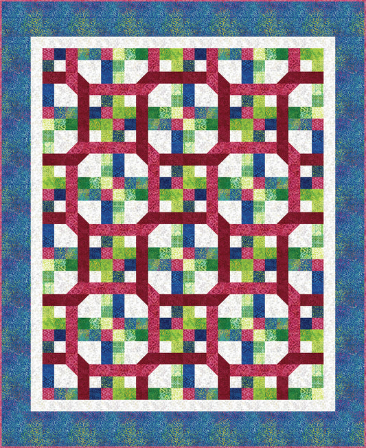 Facets of Color Pattern or Fabric Kit