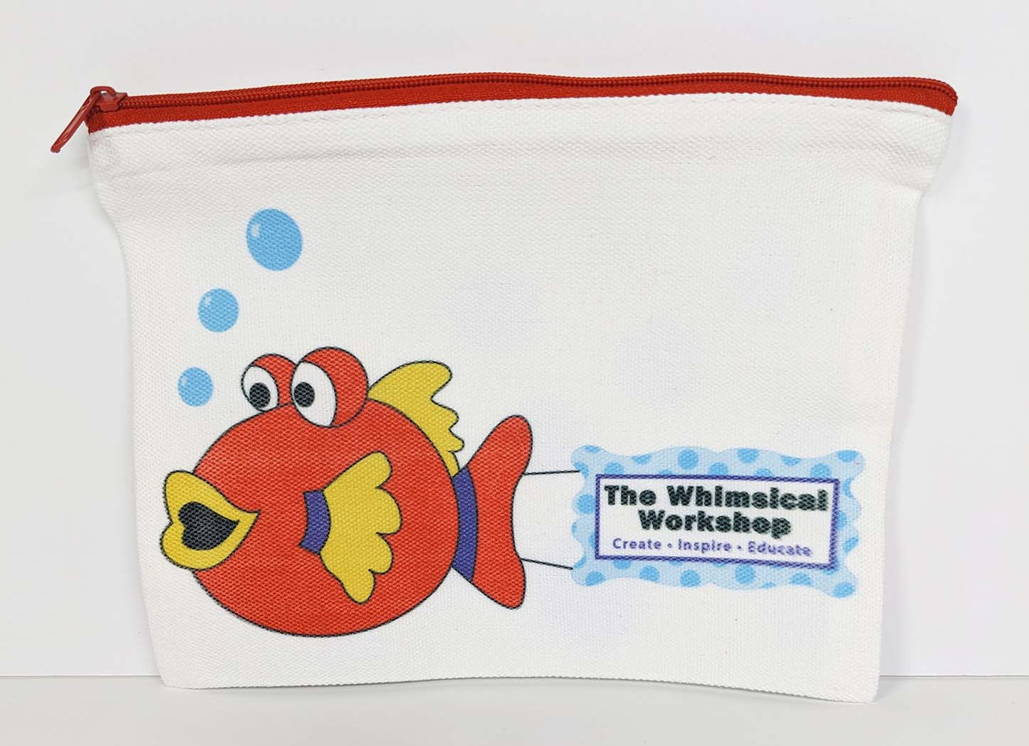 Blobble the Fish 7" x 5" Zipper Pouch