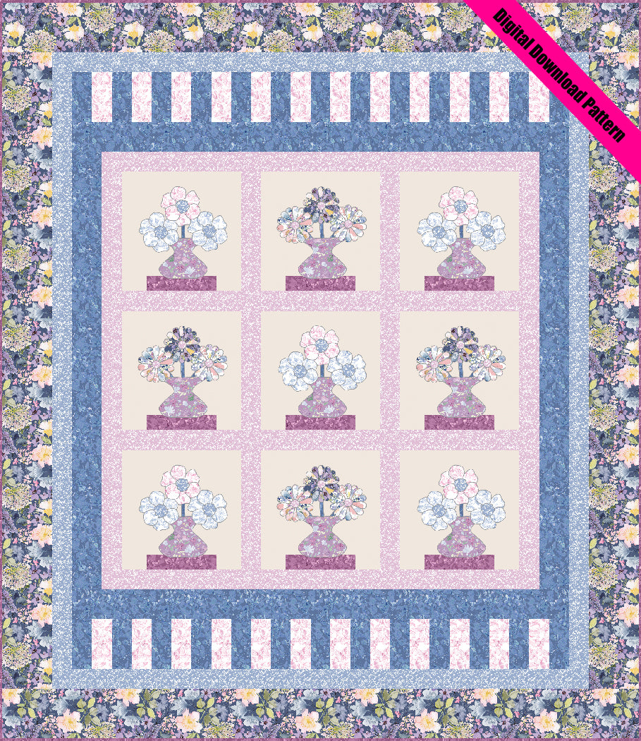 Flower Shop Quilt Pattern