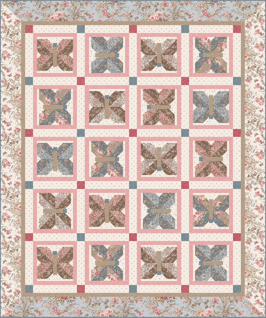 Flutters in the Meadow Quilt Pattern