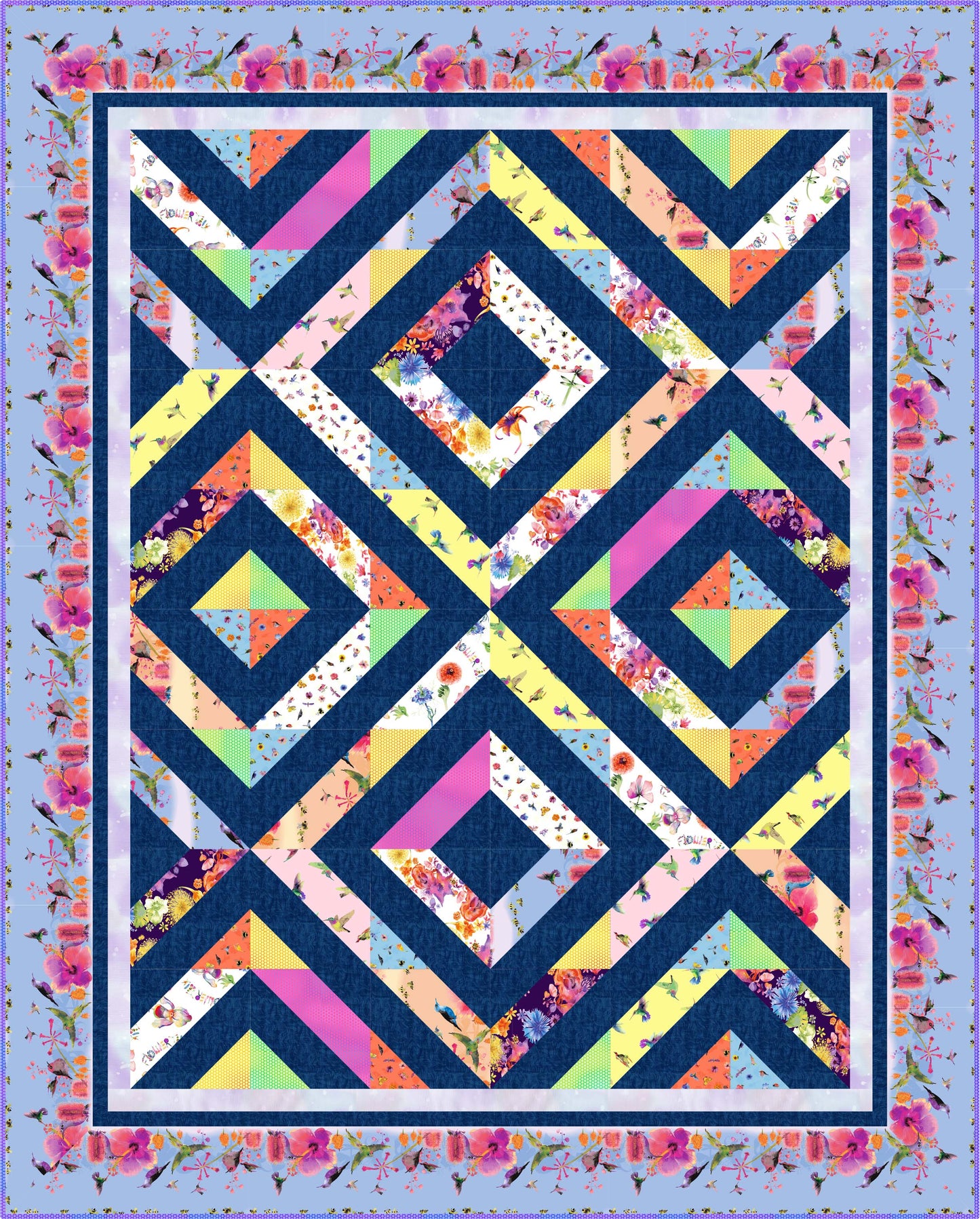 Full Bloom Quilt Pattern