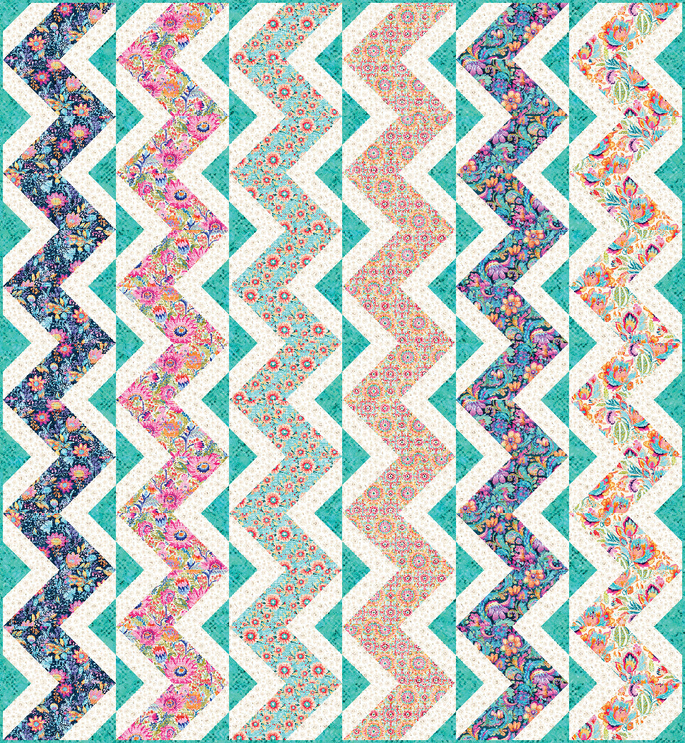 Garden Lattice Quilt Pattern