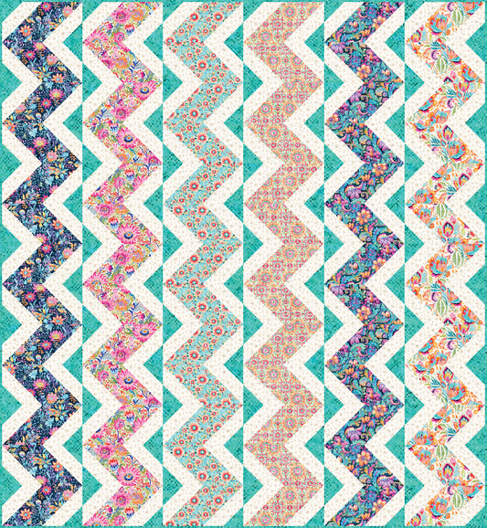 Garden Lattice Quilt Pattern