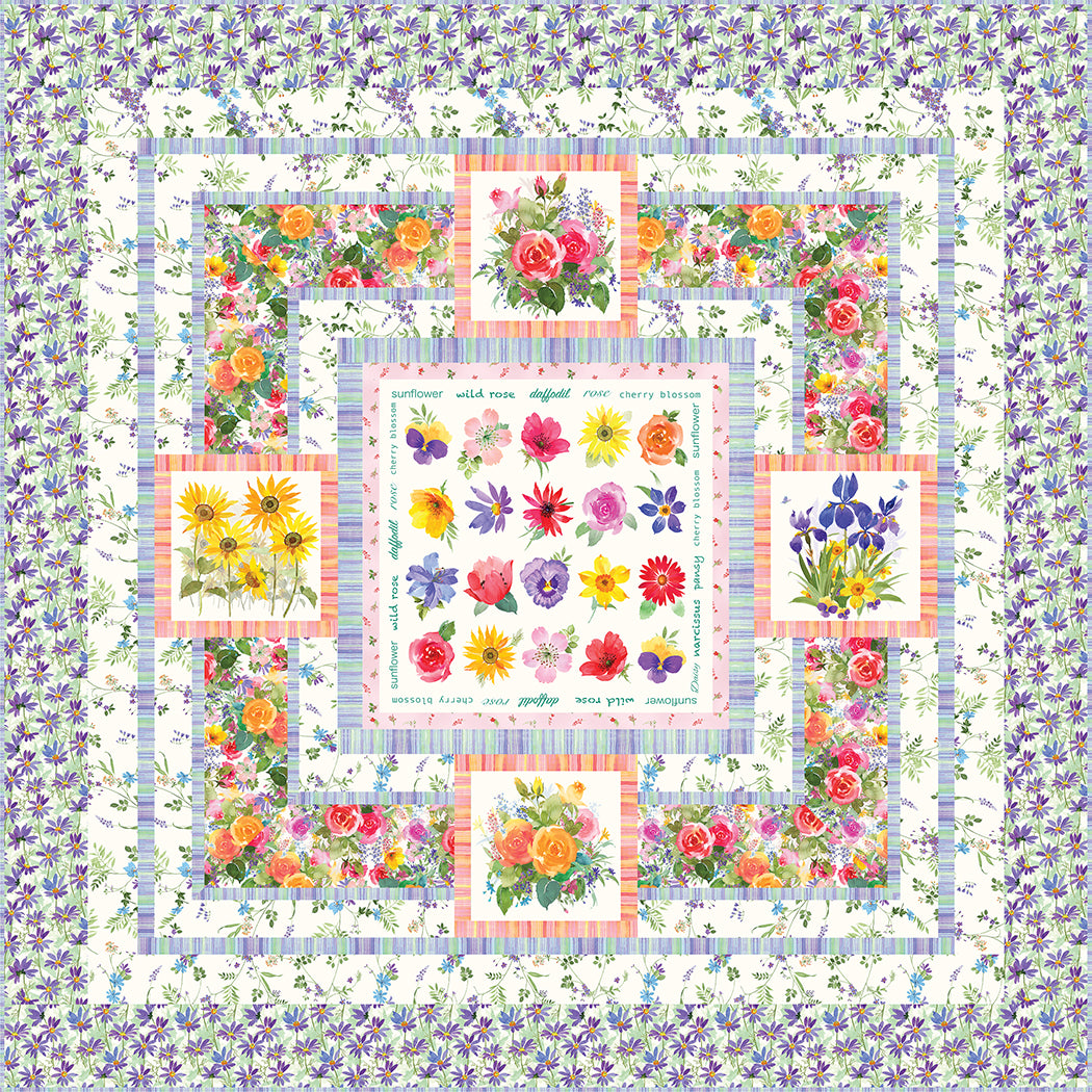 Garden Party Quilt Pattern