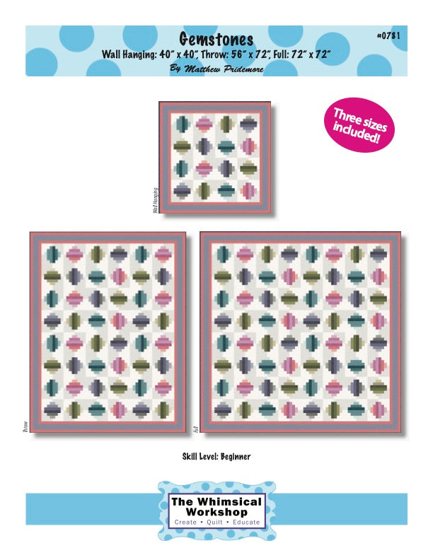 Gemstones Quilt Pattern